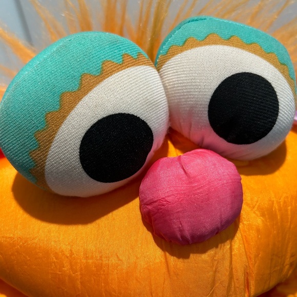 Sesame Street vintage playskool puffalump nylon Zoe large plush 1995 - Picture 6 of 9